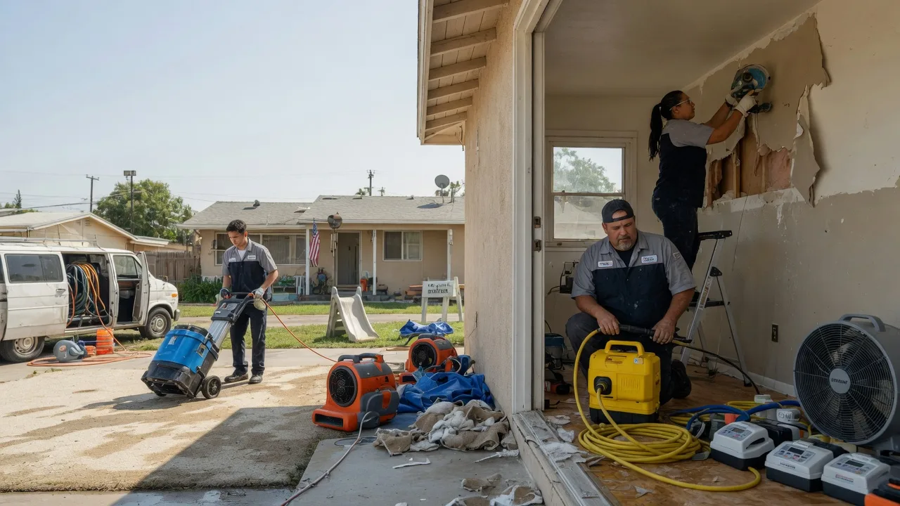 Water Damage Restoration in Calliham, TX near me